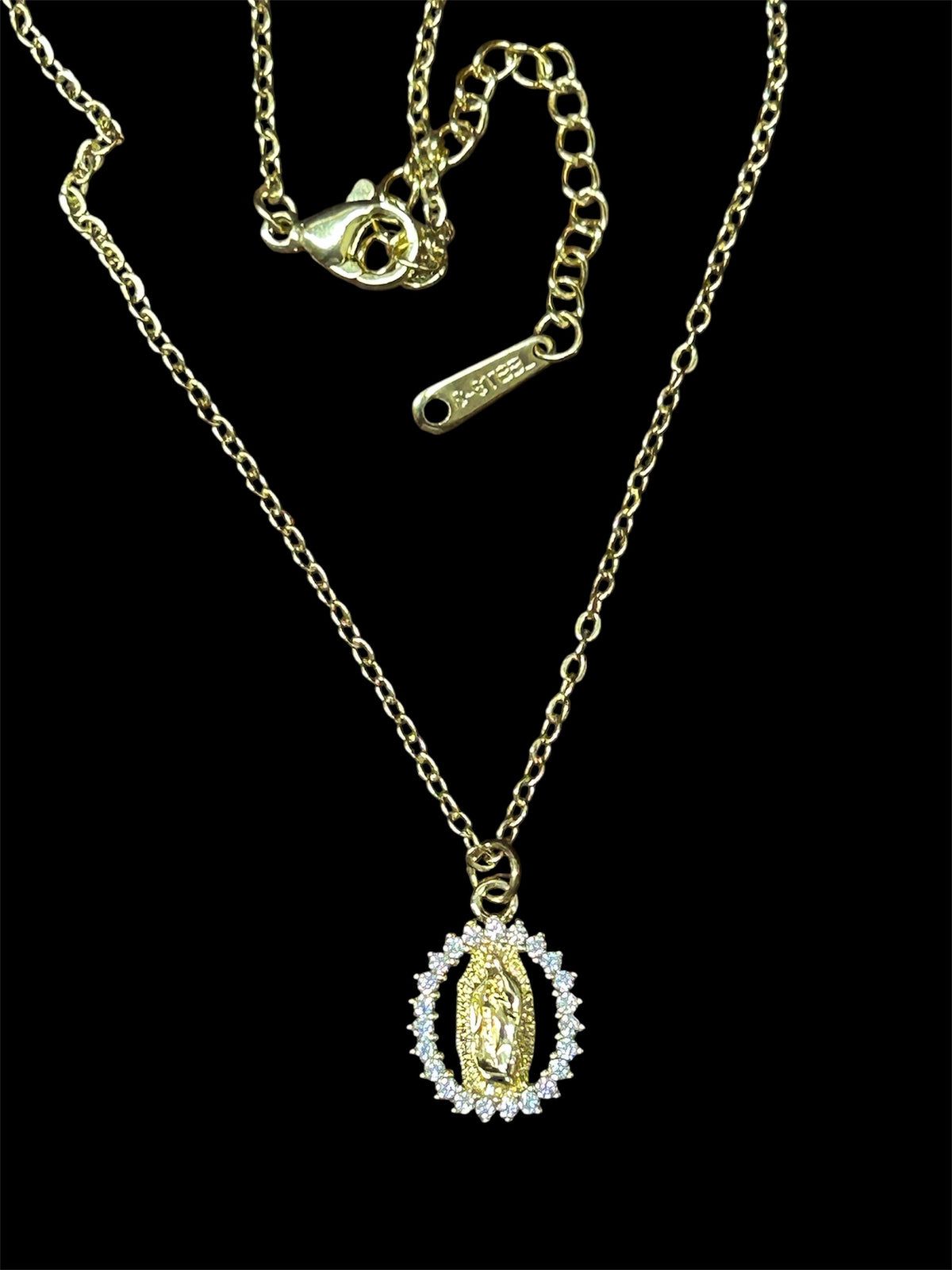 Virgin mother necklace
