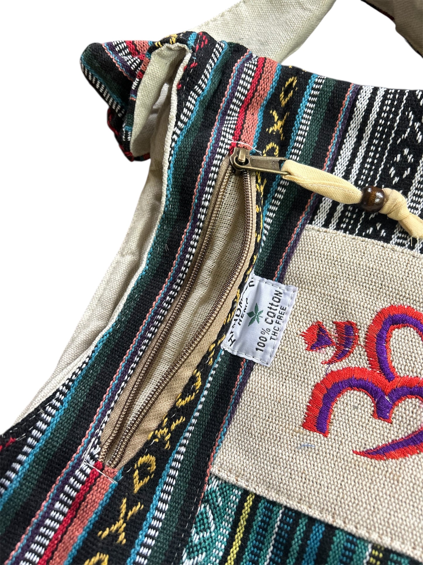 Handmade peace/good luck bag