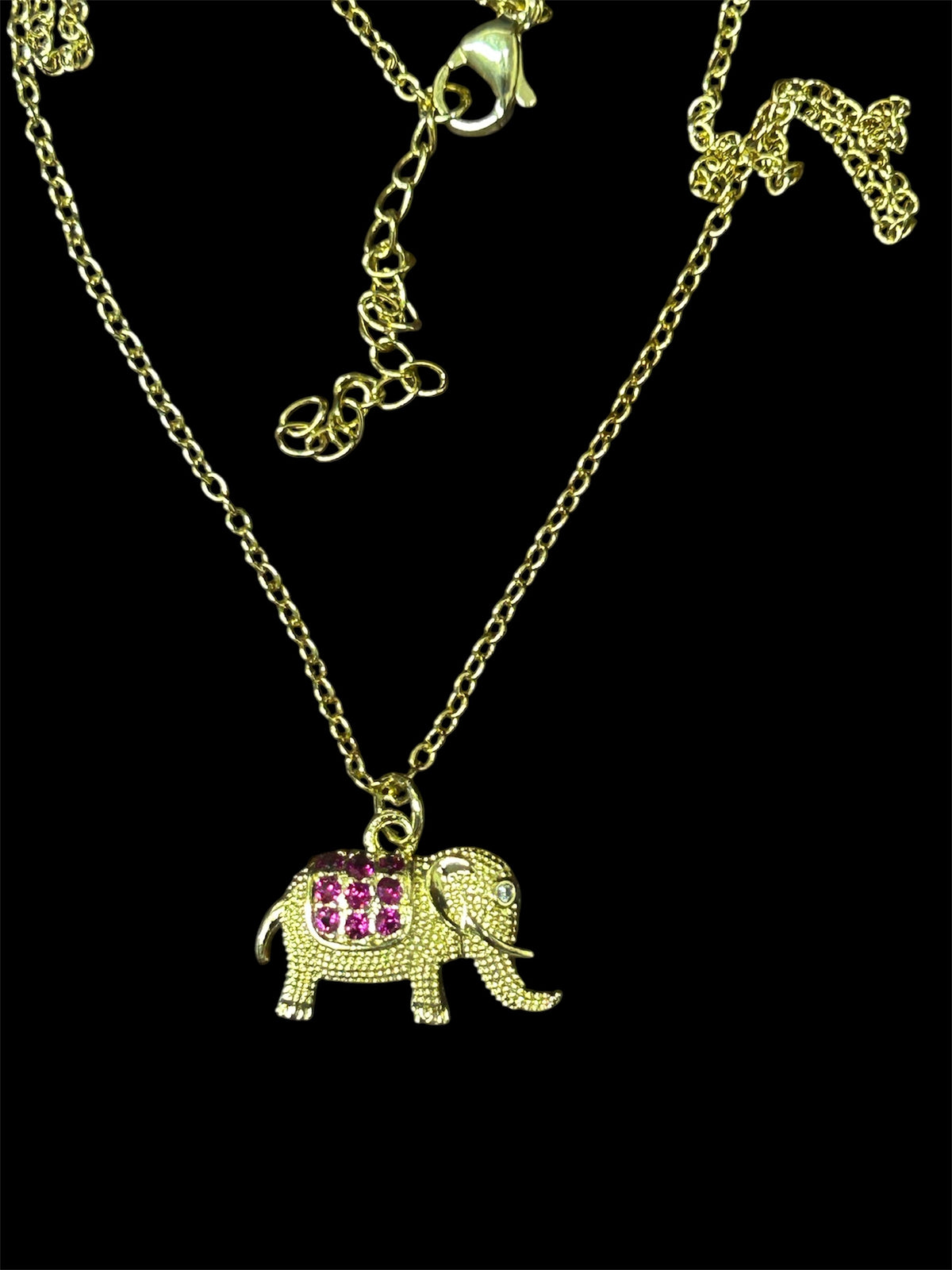 Lucky elephant necklace
