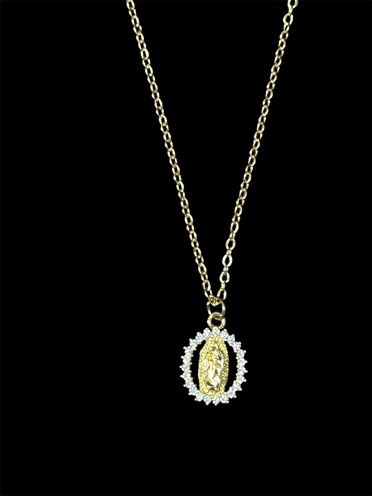 Virgin mother necklace