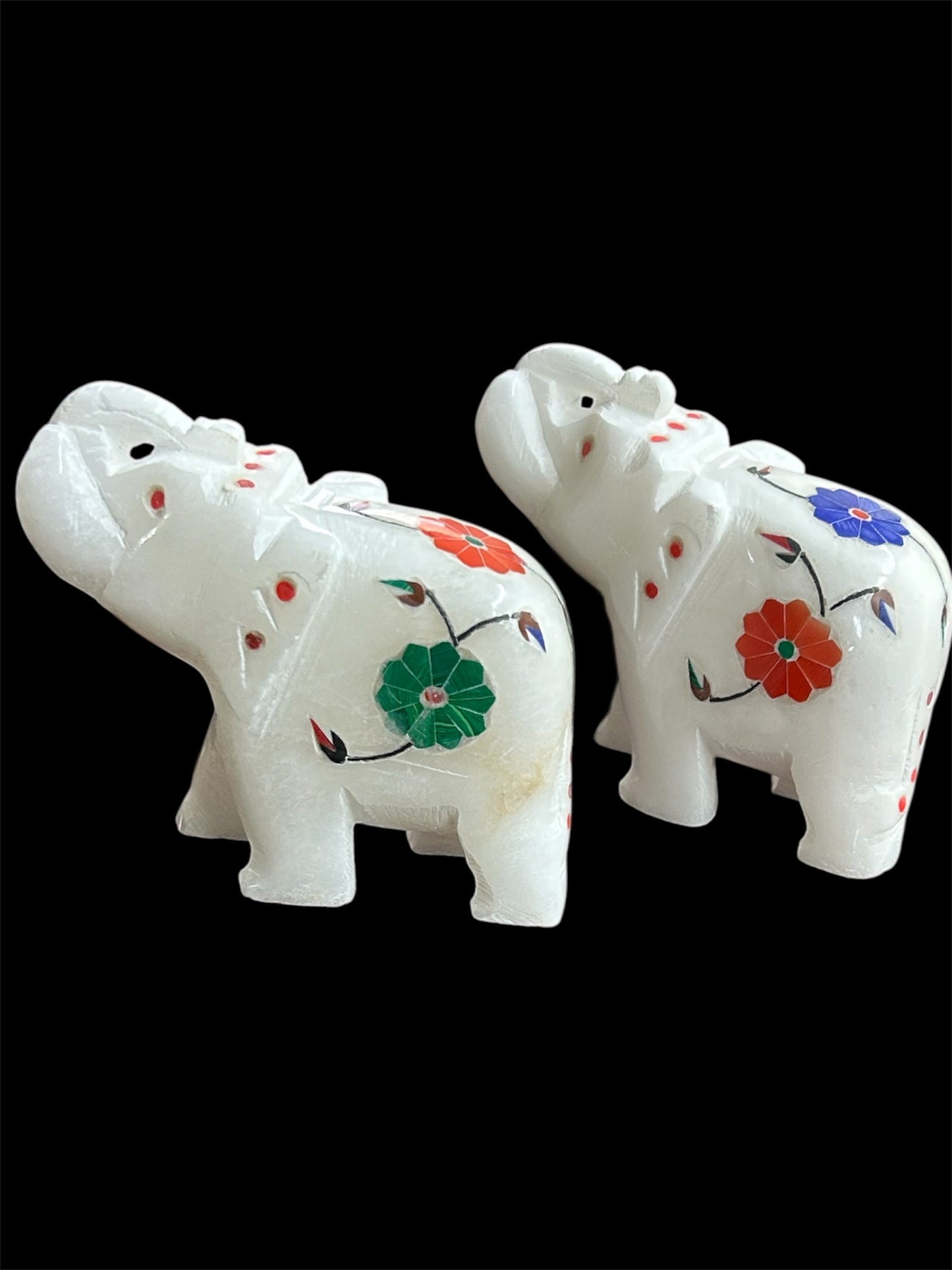 Decorative marble elephant