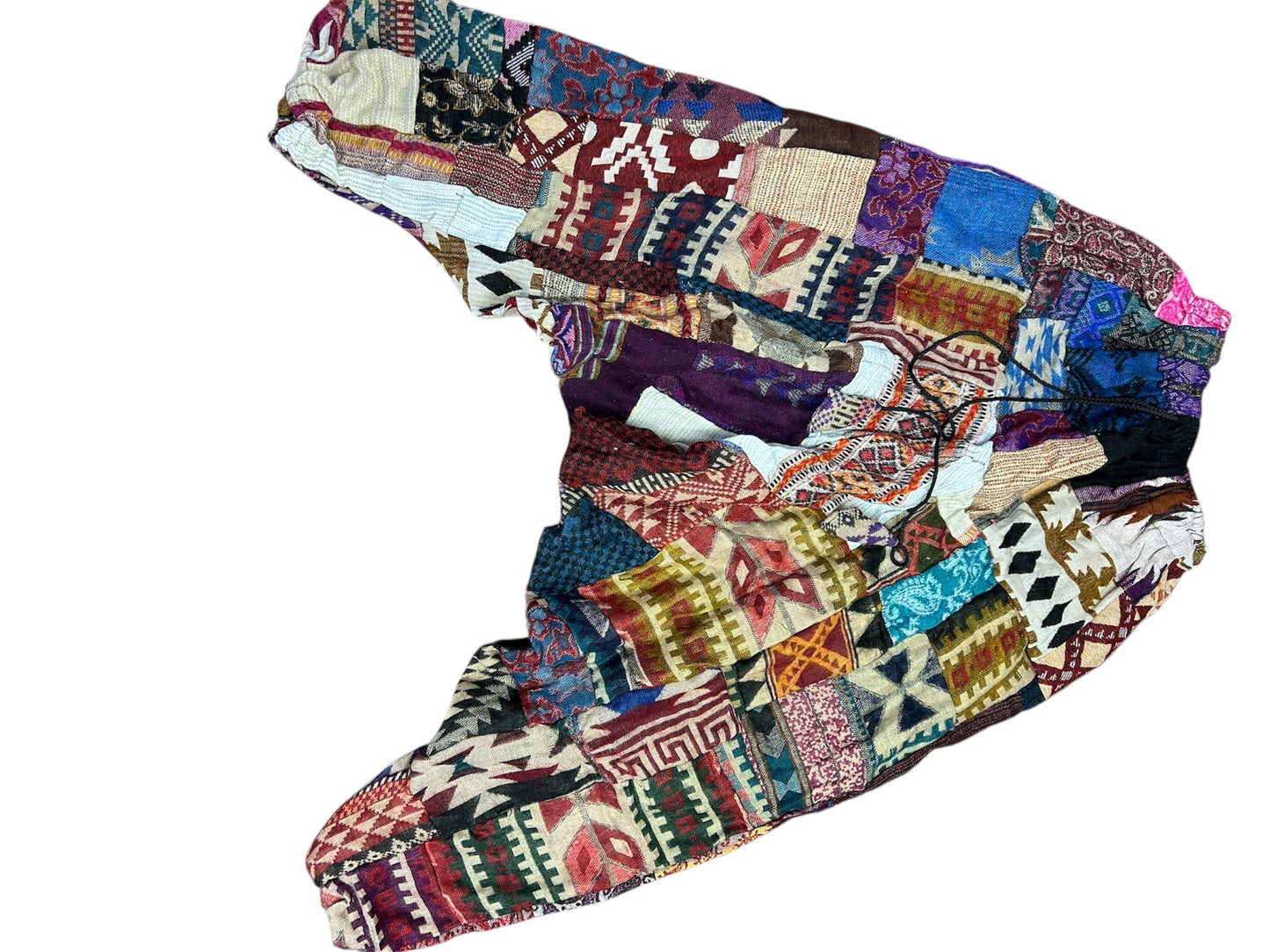 Harem pants patchwork