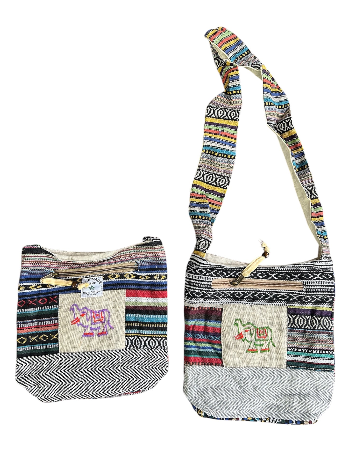 Handmade peace/good luck  bag