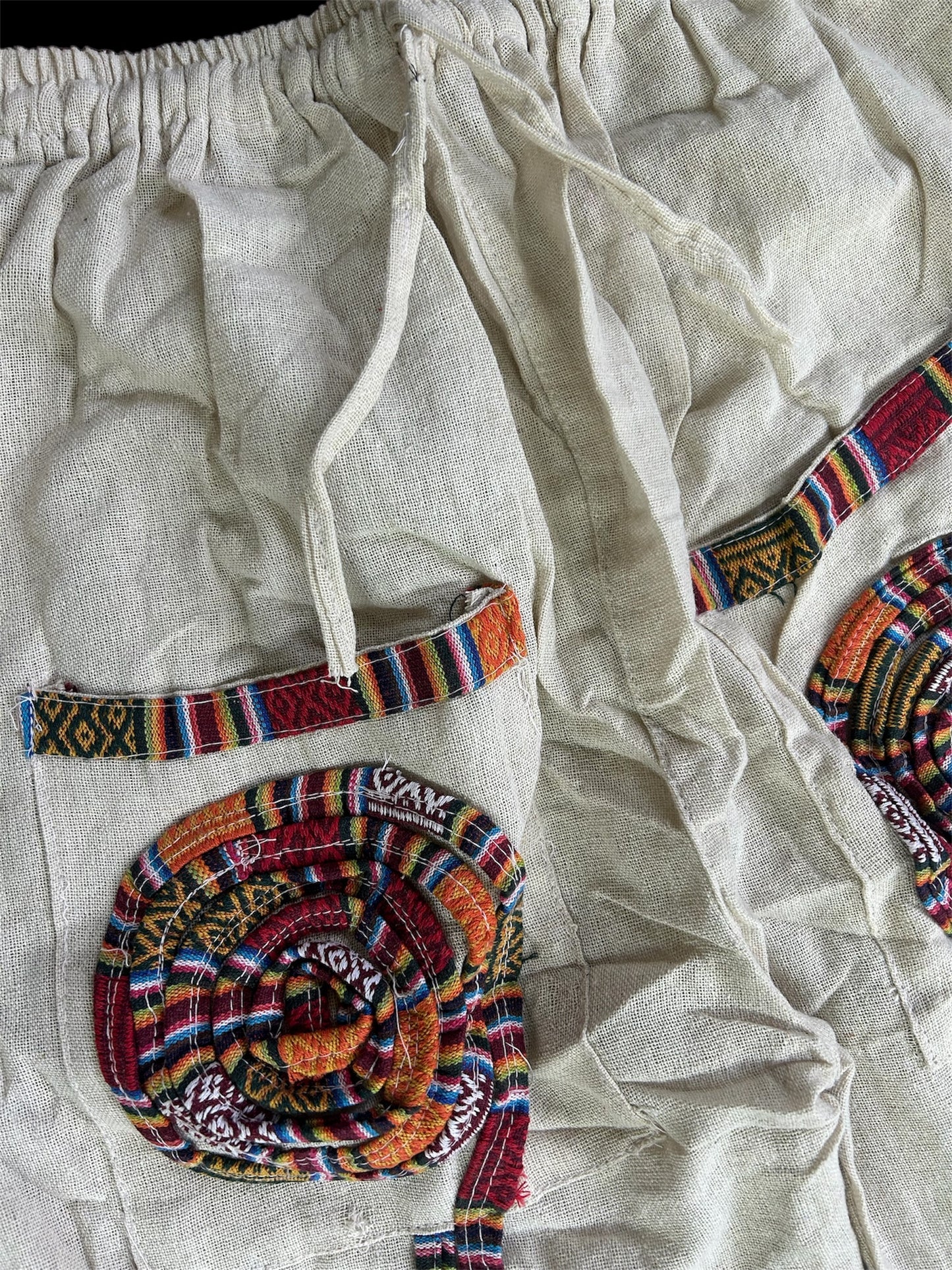 Handmade cotton pants