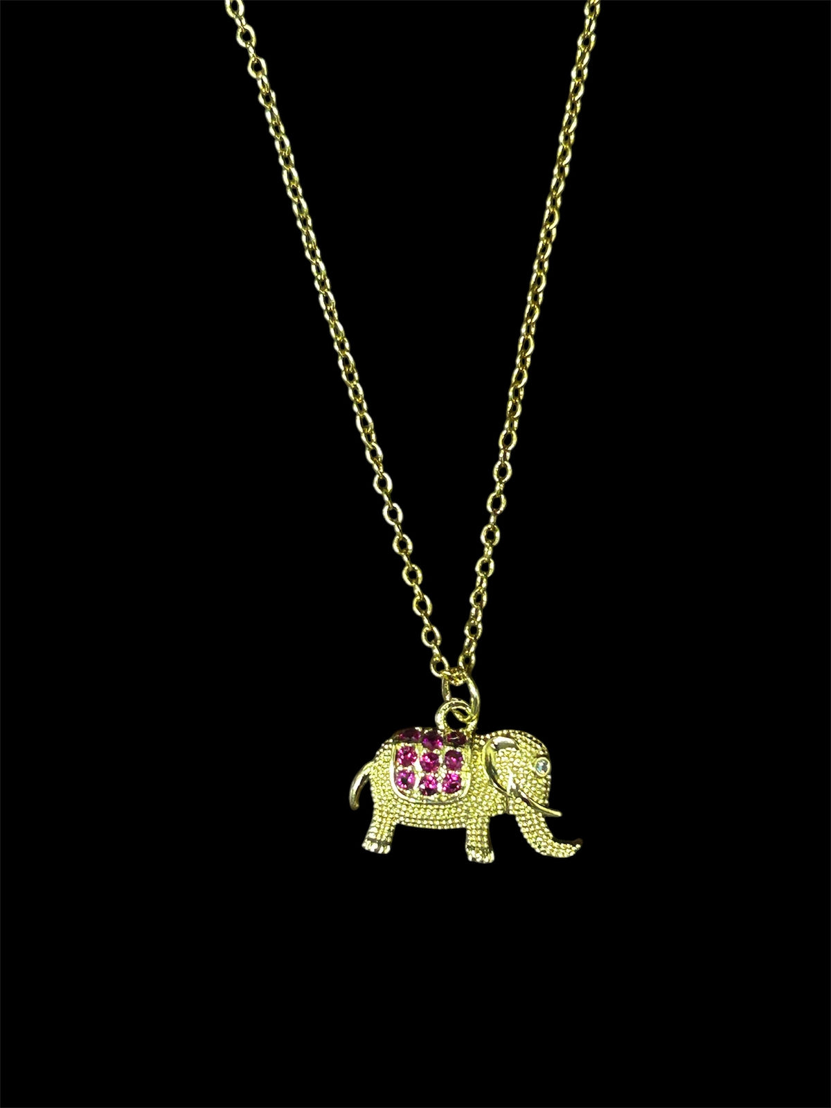 Lucky elephant necklace