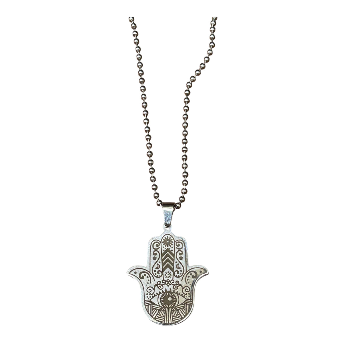 Hamsa necklace