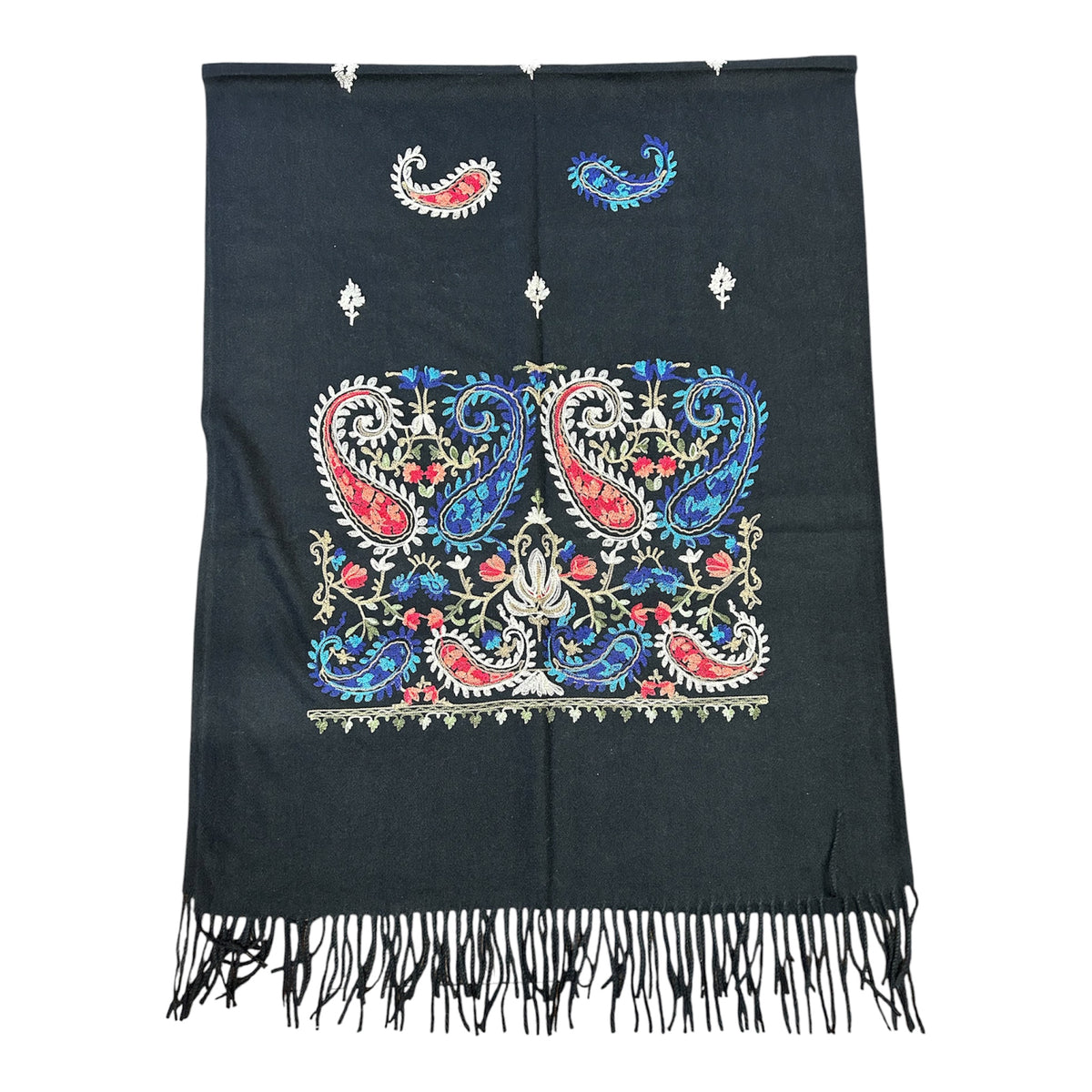 Embroidered scarf