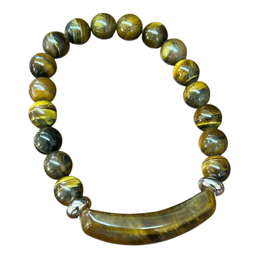 Bracelet Tiger's eye stone beads